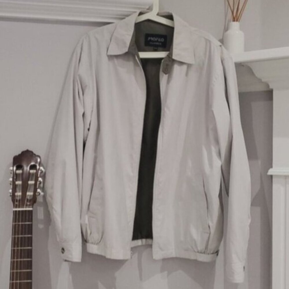 80's Vintage Profilo Classics Suede like Jacket with interior utility pockets - Picture 2 of 16